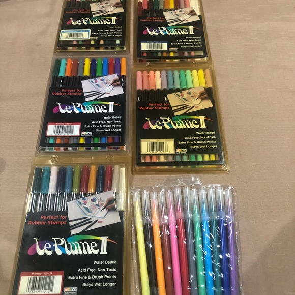 Assorted Rubber Stamp Set with Ink Pads - Picture 4 of 6